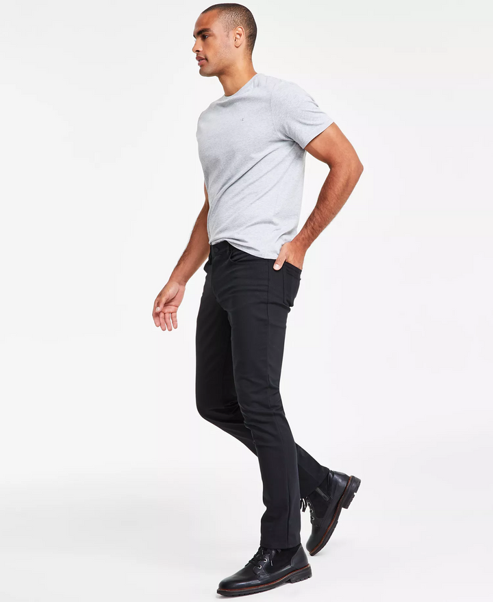 Translation missing: en.Calvin Klein Men's Ck Move 365 Slim-Fit Performance Stretch Pants - Black-36x32