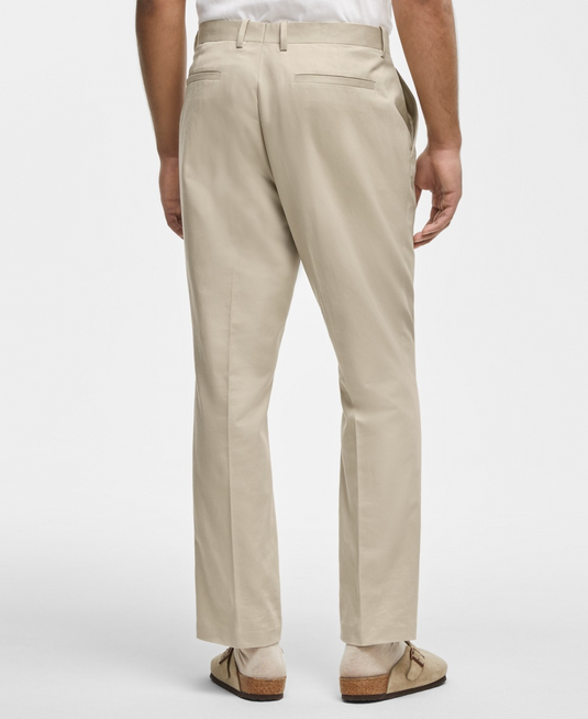 Translation missing: en.Mode of One Men's Slim-Fit Cotton Linen Chino Pants Dark Ecru-36x30