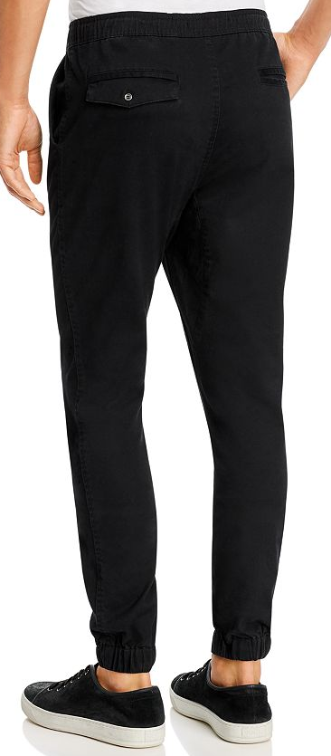 Translation missing: en.Pacific &amp; Park Core Twill Slim Fit Jogger Pants Black-Size Small 30-32W