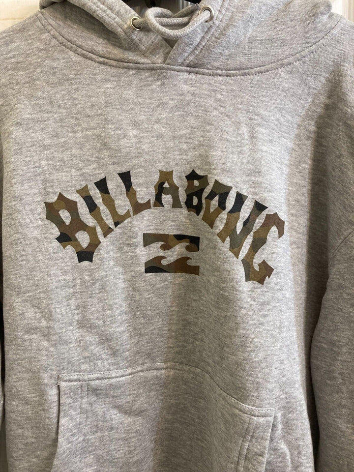 Translation missing: en.Billabong Premium Men's Arch Fill Hoodie in Gray Heather ABYFT00283-Medium