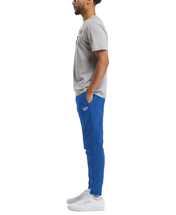 Translation missing: en.Reebok Joggers Boundless Blue Size XL Soft Fleece Drawstring Mens Pockets