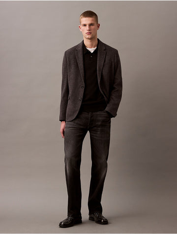 Translation missing: en.Calvin Klein Men's Wool Blend Slim Blazer Black Beauty-XL 44-46R