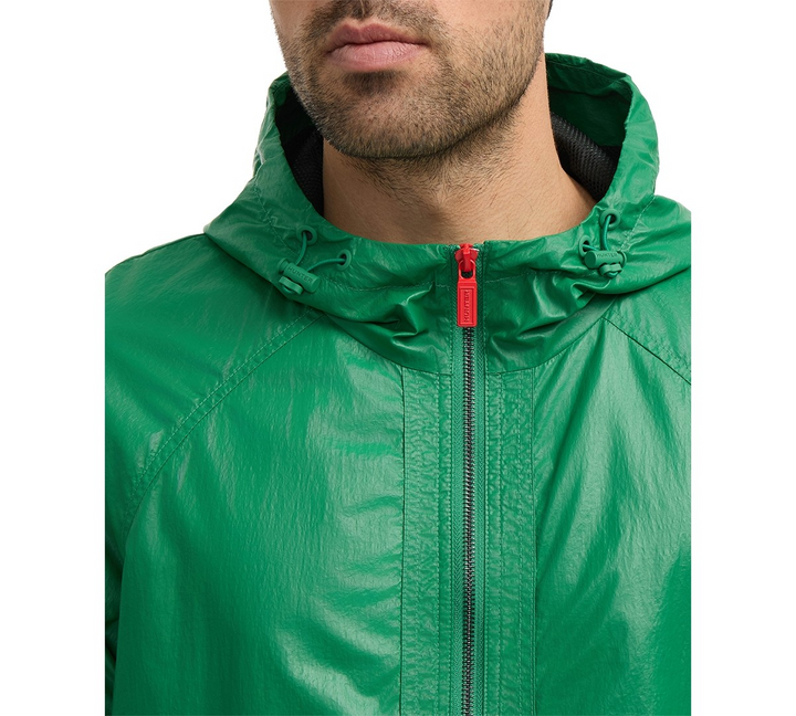 Translation missing: en.Hunter Men's Jay Crinkled Wax Jacket Classic Fit Bright Green-Medium