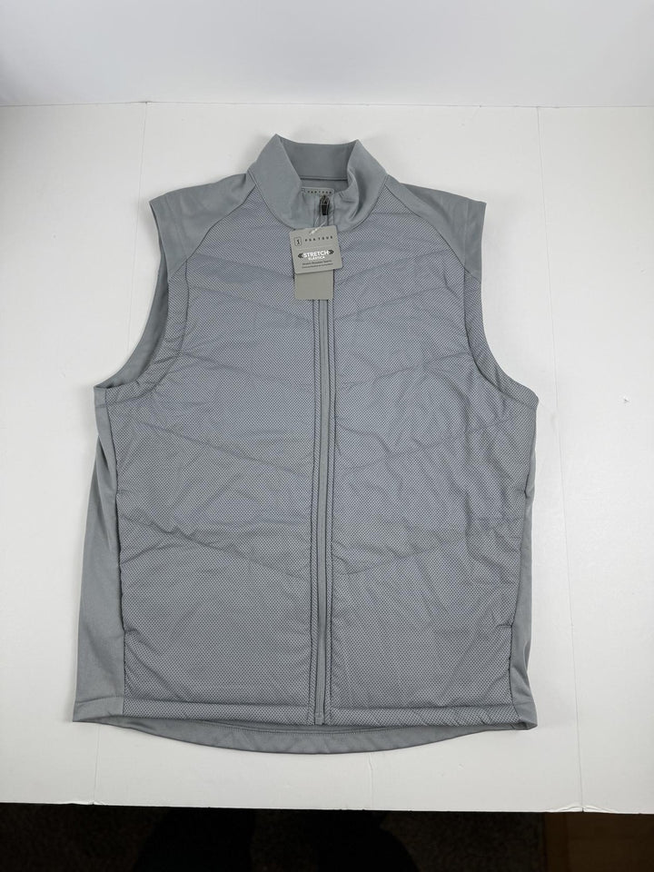 Translation missing: en.PGA Tour Insulated Golf Vest Quarry Gray Size Medium Mens Regular Fit