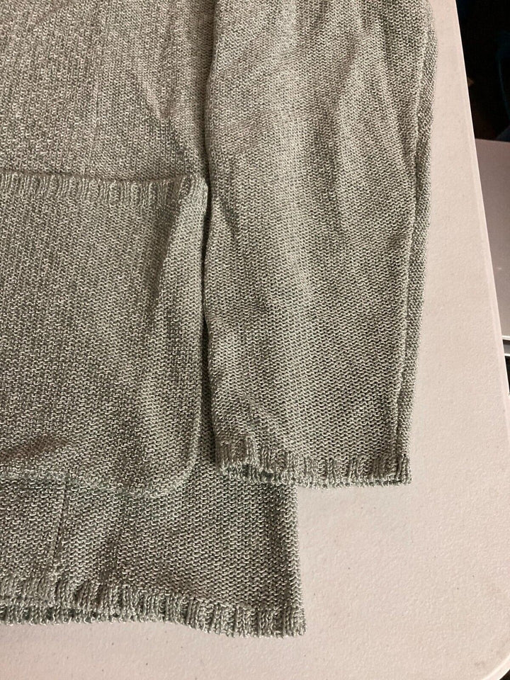 Translation missing: en.Major Department Store Designer Melange Knit Reg Fit Cardigan Sweater Green-M