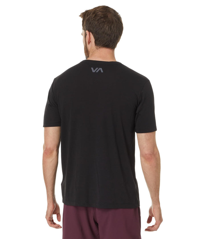 Translation missing: en.RVCA Men's VA Blur S/S Tee Shirt, Black 2,2XL
