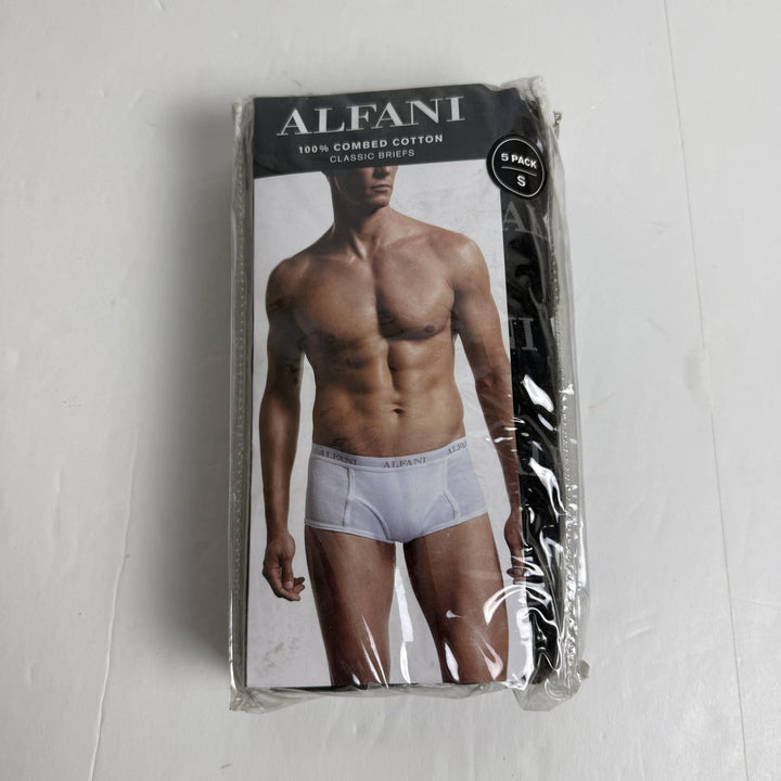 Translation missing: en.Alfani Men's Clasic Briefs Size Small Black Combed Cotton Soft Feel Double Pouch