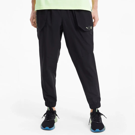 Translation missing: en.Puma Men's Train First Mile Xtreme Woven Training Pants in Black-Large