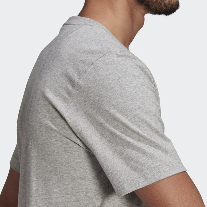 Translation missing: en.adidas Men's Badge of Sport Tee, Medium Grey Heather/Black, XX-Large