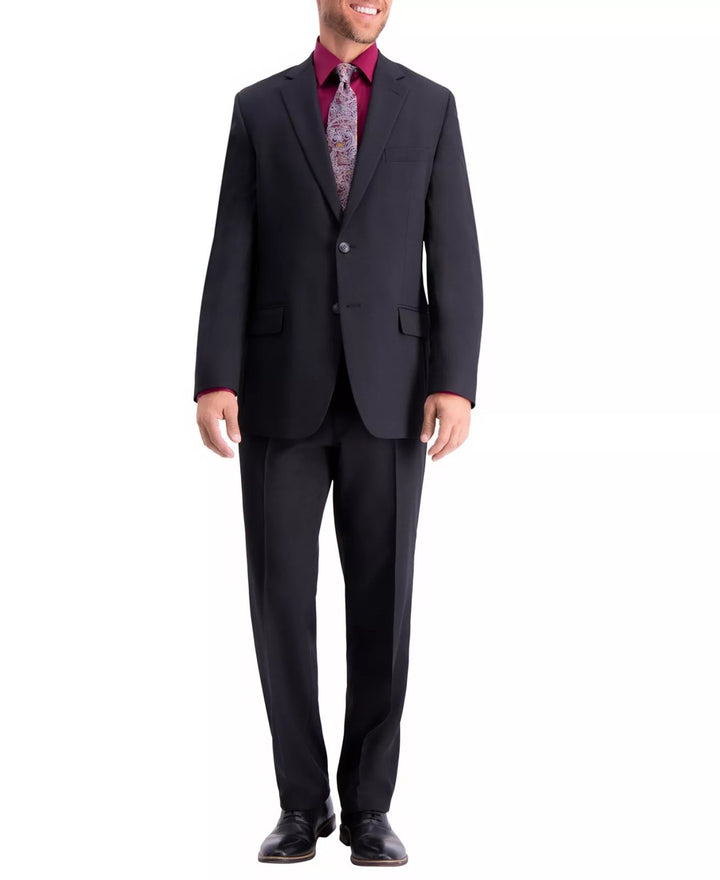 Translation missing: en.Haggar Men's Travel Performance Tailored Fit Suit Jacket Black Solid -Size: 40S