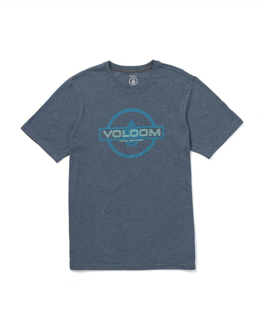 Translation missing: en.Volcom Men's Line Service Short Sleeve Tee Shirt Navy Heather, Small