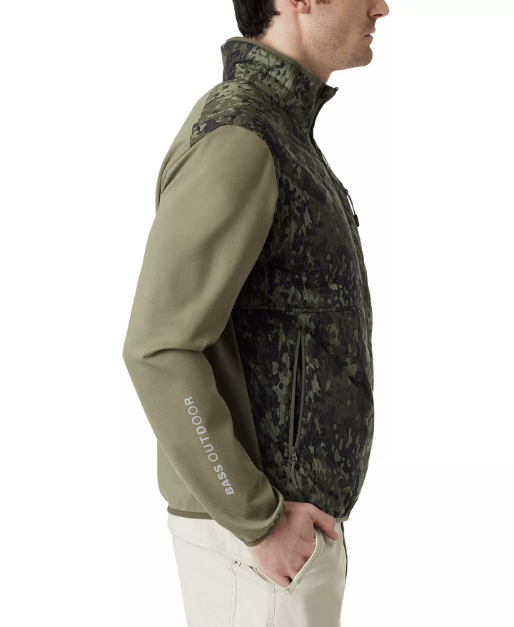 Translation missing: en.Bass Outdoor Men's Earlybird Runner Camo Jacket Bark Camo Deep Lichen-Large