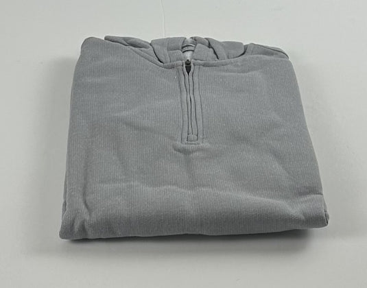 Translation missing: en.Perry Ellis Portfolio Men's Portfolio Heathered Knit Lounge Hoodie in Sleet-Sm