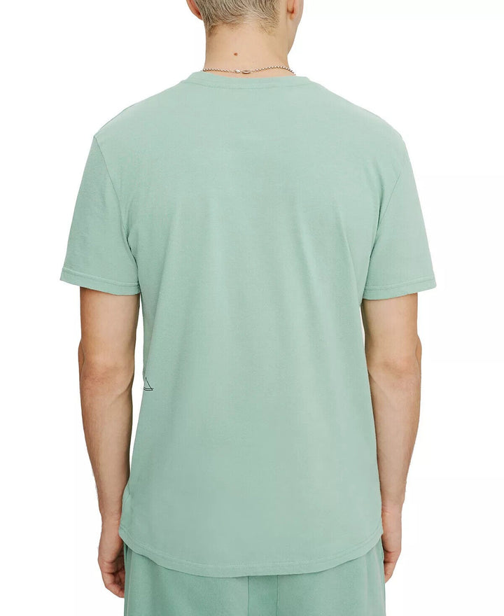 Translation missing: en.Eleven Paris Men's Graphic T-Shirt in Malachite Green-Size XL