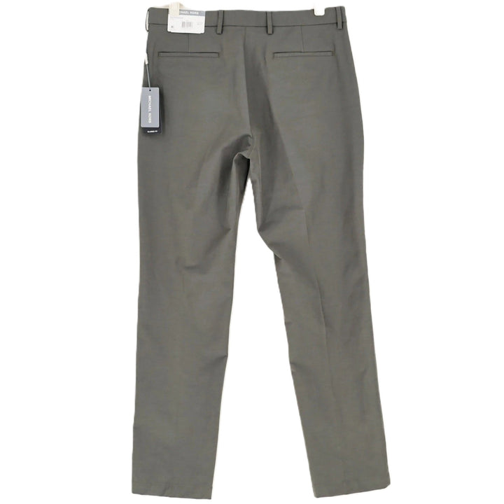 Translation missing: en.Michael Kors Major Men's Classic Fit Performance Dress Pants  Army Green-42x30