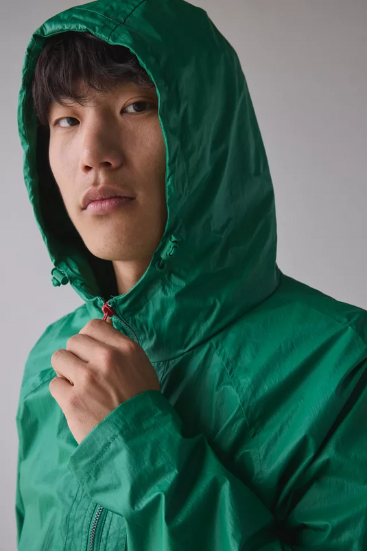 Translation missing: en.Hunter Men's Jay Crinkled Wax Jacket Classic Fit Bright Green-Medium