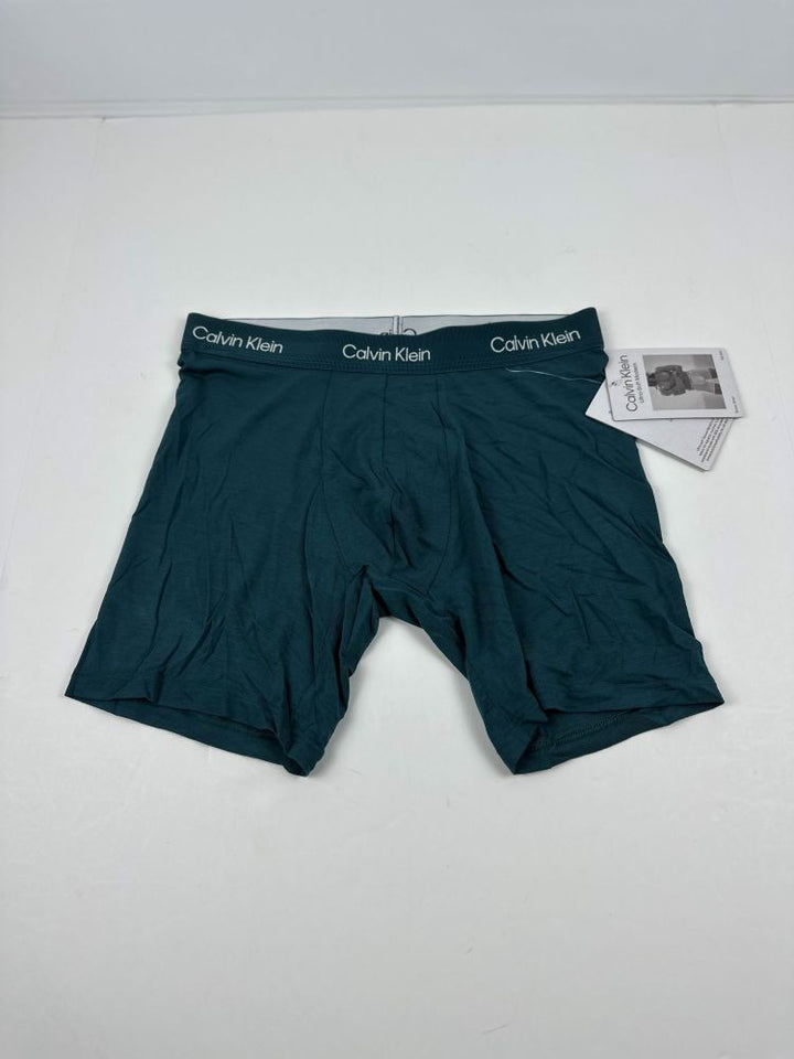 Translation missing: en.Calvin Klein Ultra Soft Modal Boxer Briefs Atlantic Deep Green-Small