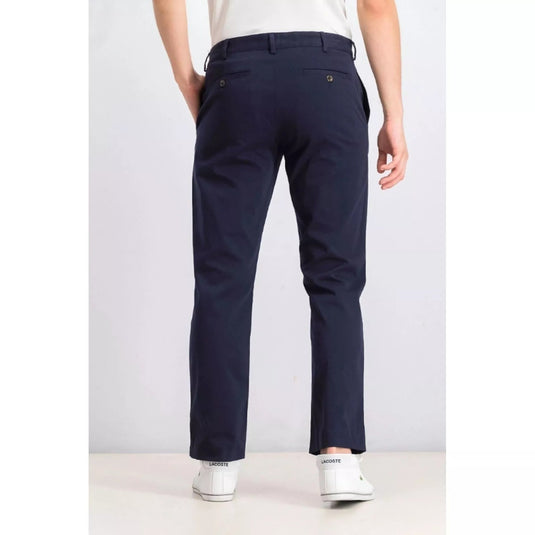 Translation missing: en.Tasso Elba Pants Mens 36x32 Navy Luca Chinos Cotton Stretch Flat Front