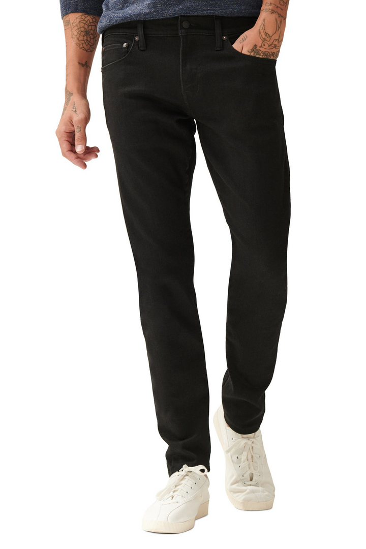 Translation missing: en.Lucky Brand Men's 110 Slim Coolmax Low-Rise Stretch Jeans - Black Rinse-32x32