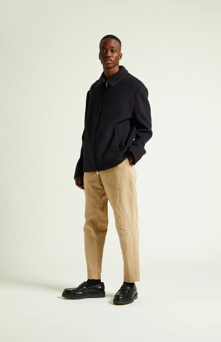 Translation missing: en.Barena Men's Capospalla Gafaro Laner Woven Wool Blend Jacket Navy-IT48 US 38