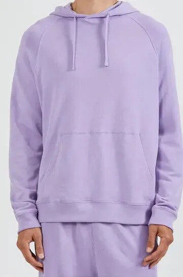 Translation missing: en.ATM Anthony Thomas Melillo Men's French Terry Hoodie in Lilac Purple-Size Small