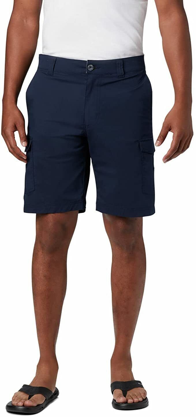 Translation missing: en.Columbia Men's Reg-Fit Brentyn Trail Cargo Shorts10" in Collegiate Navy-Size 30