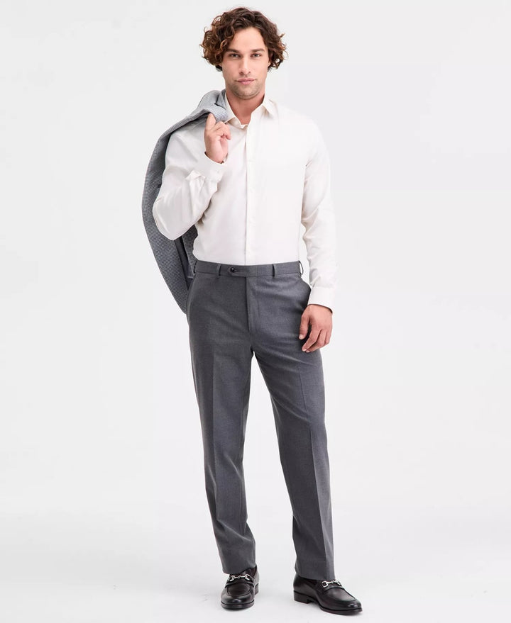 Translation missing: en.Michael Kors Marvin Men's Classic Fit Dress Pants - Dark Gray-32Wx30L