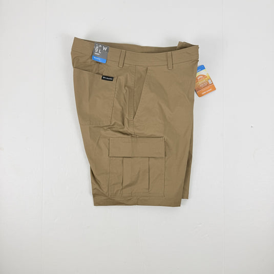 Translation missing: en.Columbia Men's Rapid Rivers Cargo Shorts Cotton Blend Stretch Delta Brown-30W
