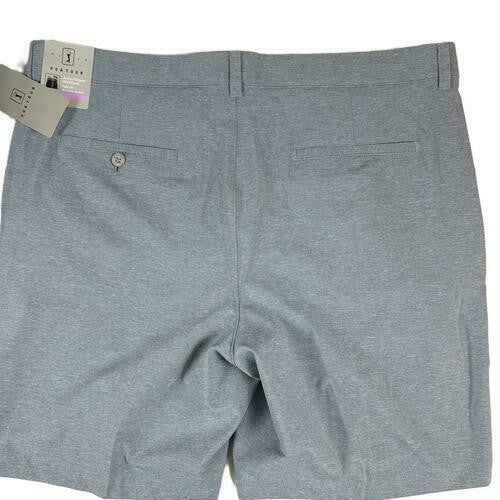 Translation missing: en.PGA Tour Golf Shorts Tradewinds Heathered Gray Size 42 Two-Tone 8in Inseam