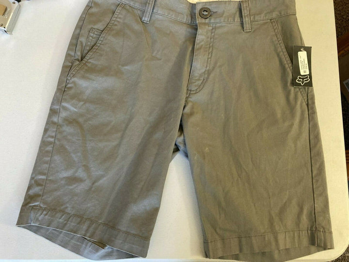 Translation missing: en.Fox Racing Men's Regular Fit Essex Shorts 2.0 in Pewter-Size 28