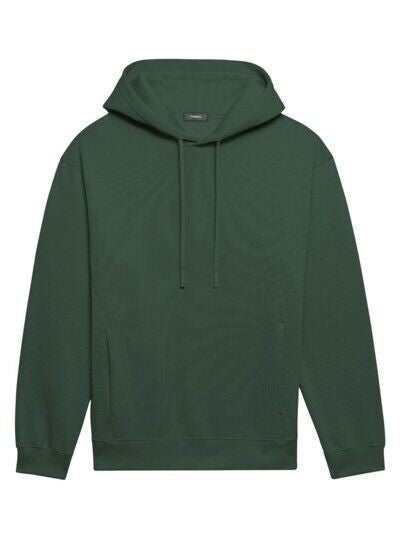 Translation missing: en.Theory Men's Colts Moisture-Wicking Stretch-Terry Hoodie in Pine Green-2XL