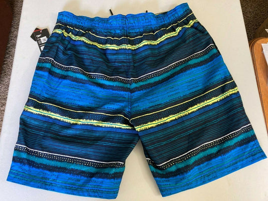 Translation missing: en.Speedo Men's Border Line Performance 20" E-Boardshorts in Blue Green-Medium