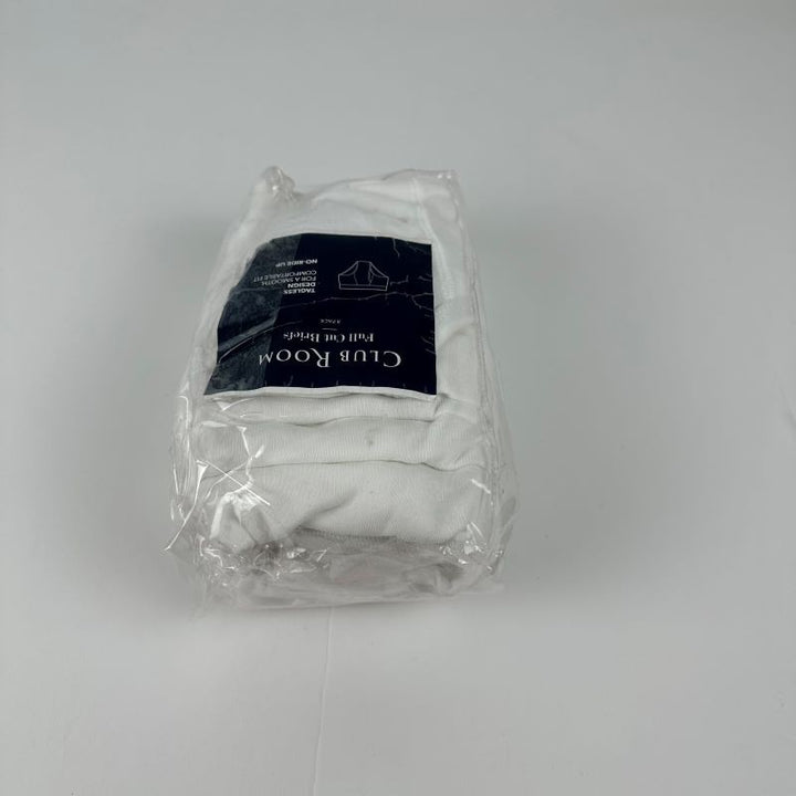 Translation missing: en.Club Room Men's Full Cut Briefs 8Pk Tagless Design No Ride Up White-Small