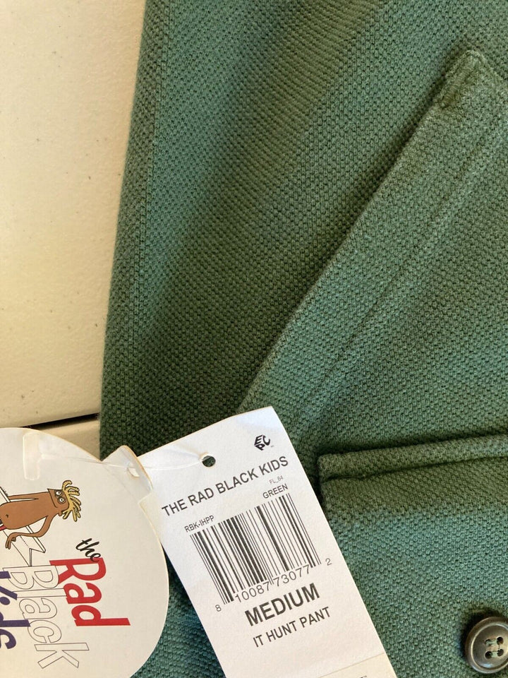 Translation missing: en.The Rad Black Kids Italian Hunting Pants Green-Size Medium