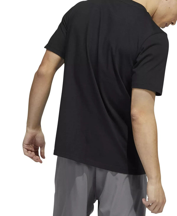 Translation missing: en.adidas Men's Sketch Track T-Shirt in Black HK6741-Small