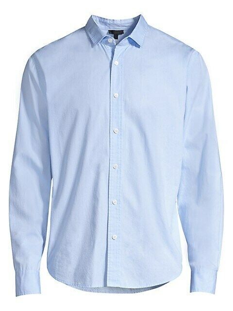 Translation missing: en.ATM Anthony Thomas Melillo Cotton Poplin Shirt Classic Blue-Size XL