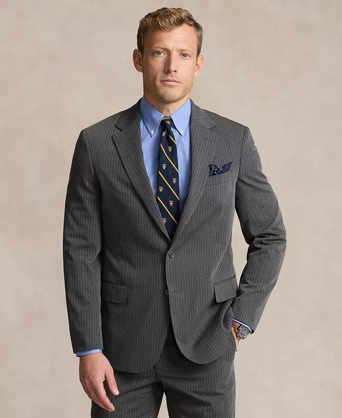 Translation missing: en.Polo Ralph Lauren Mens Polo Modern Performance Twill Sport Coat MD Grey/Grey-42S