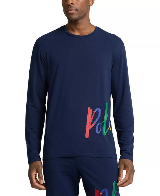 Translation missing: en.Polo Ralph Lauren Pajama Shirt Cruise Navy Size XL Men's Long-Sleeve Crewneck