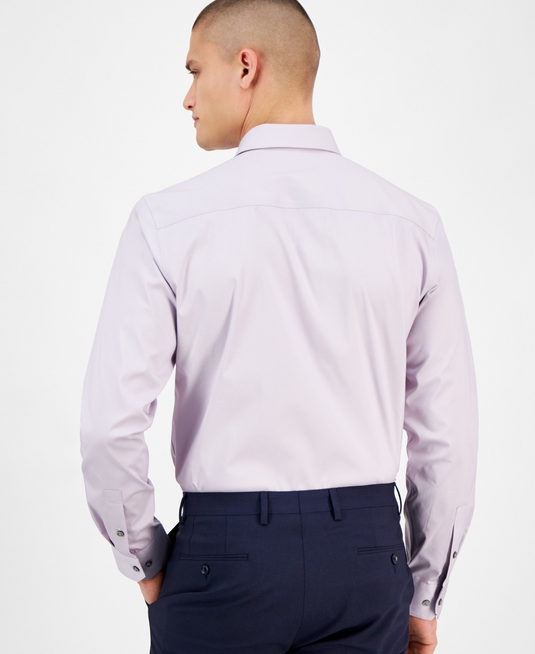 Translation missing: en.Alfani Men's Slim-Fit Temperature Regulating Dress Shirt Lt Purple-16-16.5 32/33