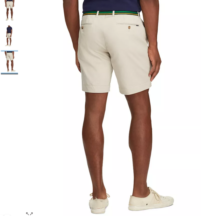 Translation missing: en.Polo Ralph Lauren Performance Stretch Straight Fit Shorts Beige-42