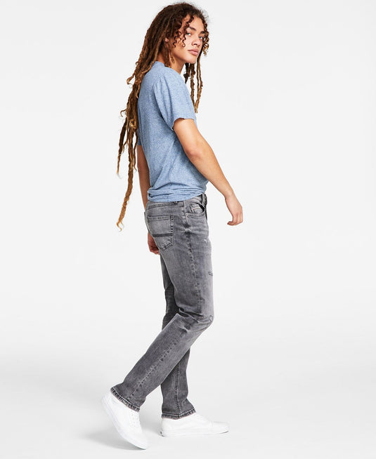 Translation missing: en.Sun + Stone Men's Straight-Fit Tarin Street Jeans KT Wash Black-40/30