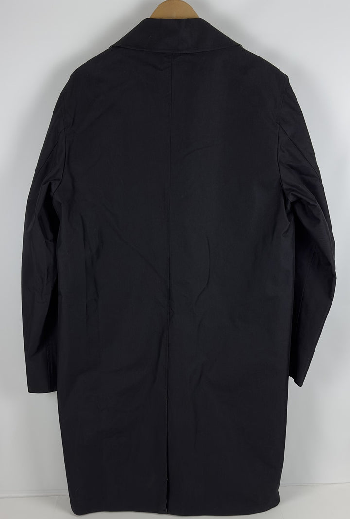 Translation missing: en.Karl Lagerfeld Mens Limited Edition Slim Fit Reversible Trench Coat Black-Medium