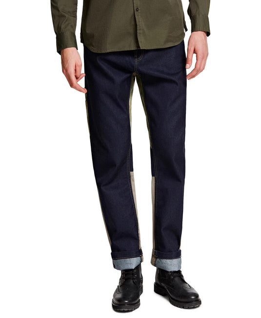 Translation missing: en.Guess Men's Century Explorer Cargo Jeans Camo Accents in Th Explorer Wash-33/32