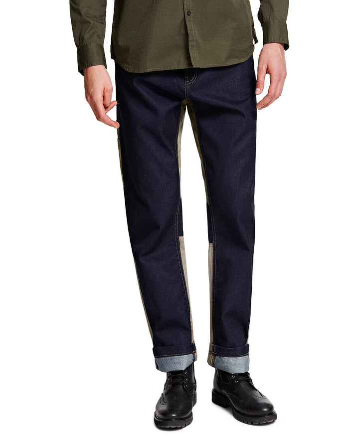 Translation missing: en.Guess Men's Century Explorer Cargo Jeans Camo Accents in Th Explorer Wash-33/32