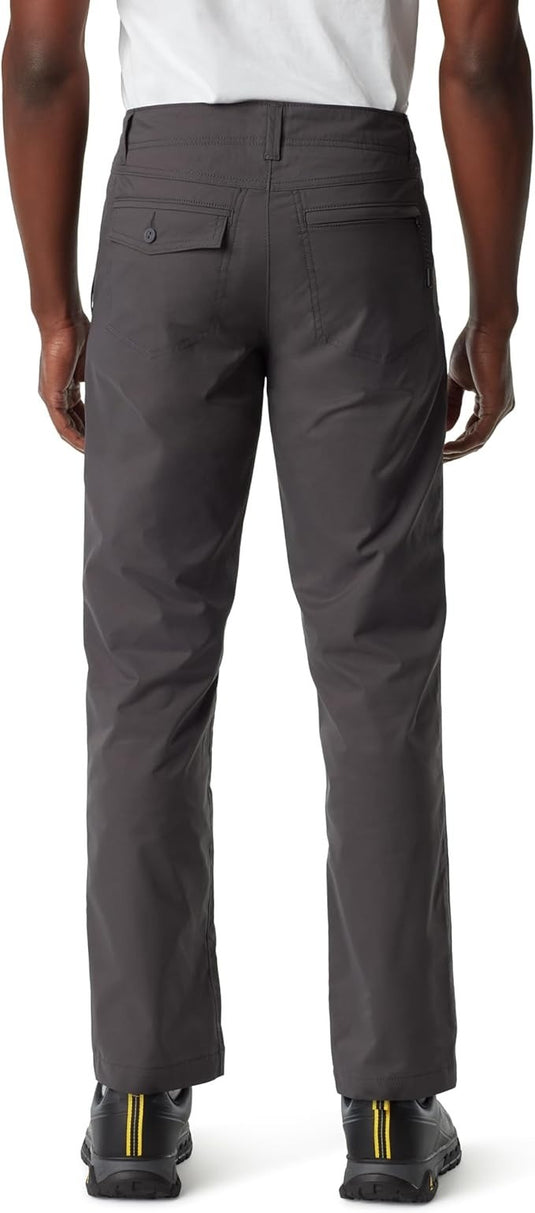Translation missing: en.Bass Outdoor Men's Slim Straight-Fit Traveler Pants - Asphalt Gray-42x30.5 New