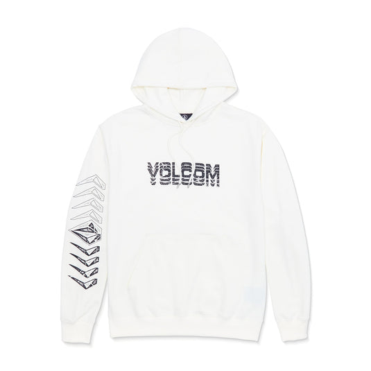 Translation missing: en.Volcom Men's Cement Pullover Hoodie Fleece Sweatshirt, Off White Heather, XL