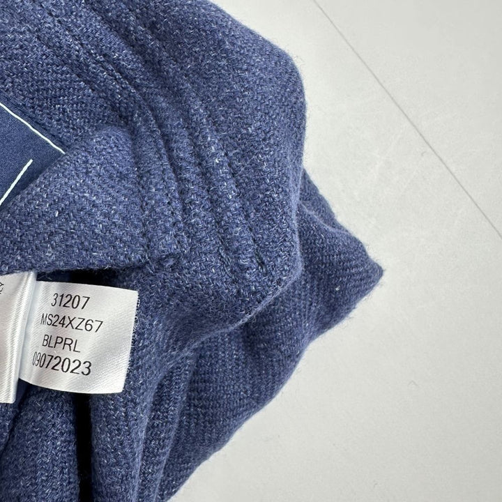 Translation missing: en.Peter Millar Mens Crown Crafted Solstice Tailored Chore Coat Blue MS24XZ67-Large