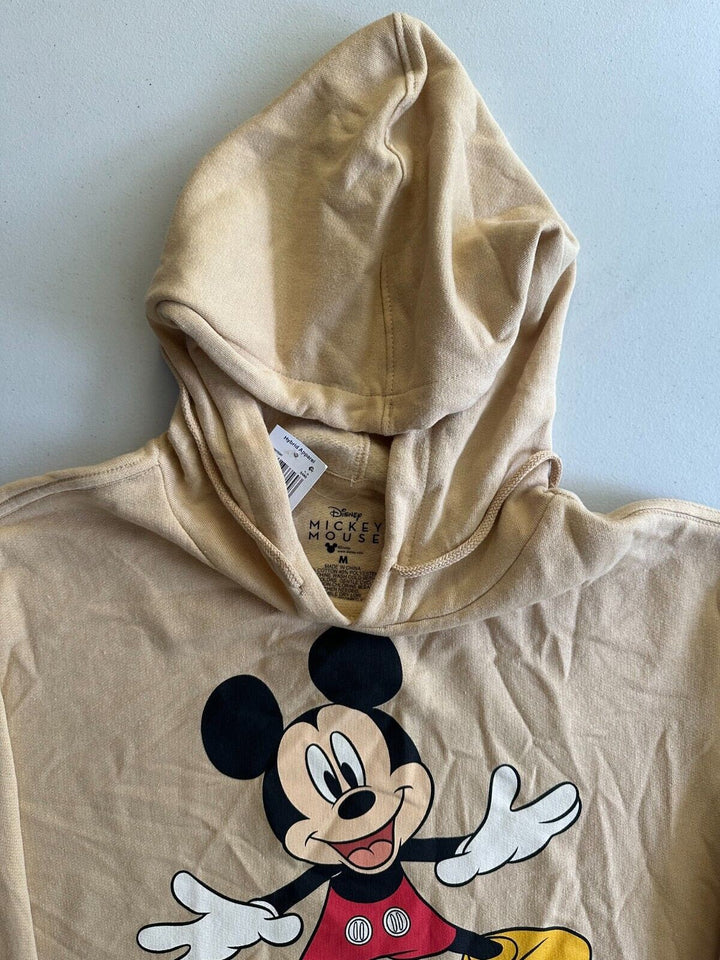 Translation missing: en.Hybrid Apparel Men's Classic Mickey Hoodie Sweatshirt in Sand-Medium