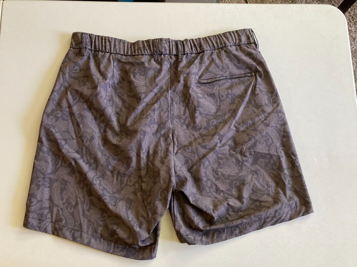 Translation missing: en.Robert Graham Men's Classic Fit Beach to Bar Bounty Shorts, Size 38 in Black