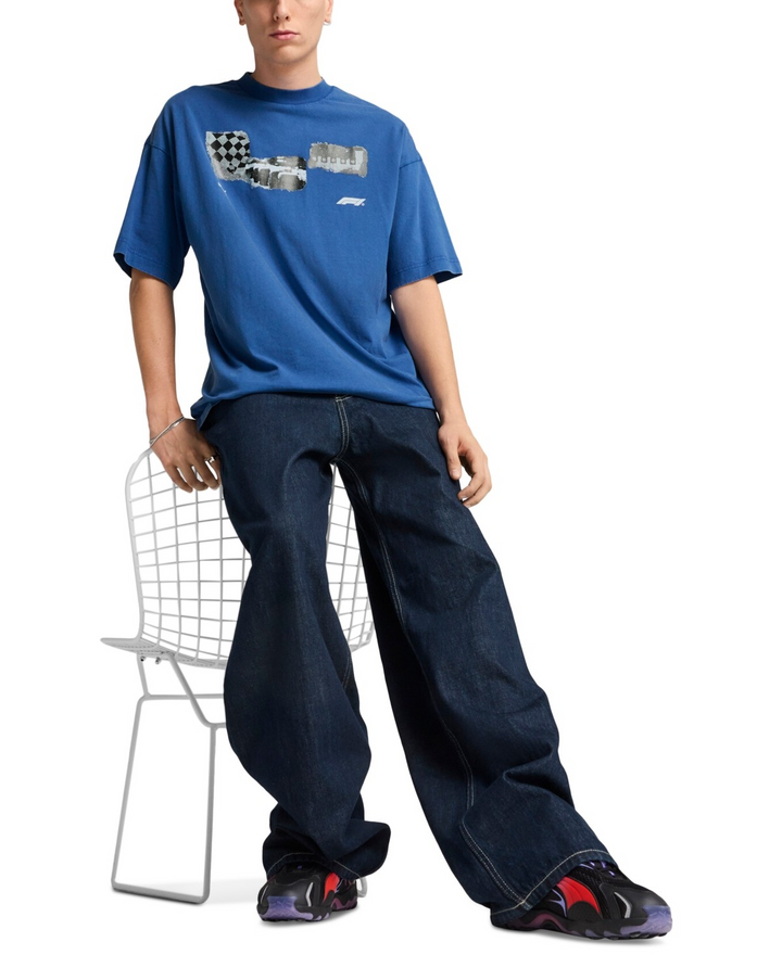 Translation missing: en.Puma Men's Sportwear Collection F1 Graphic T-Shirt - Blue-XL
